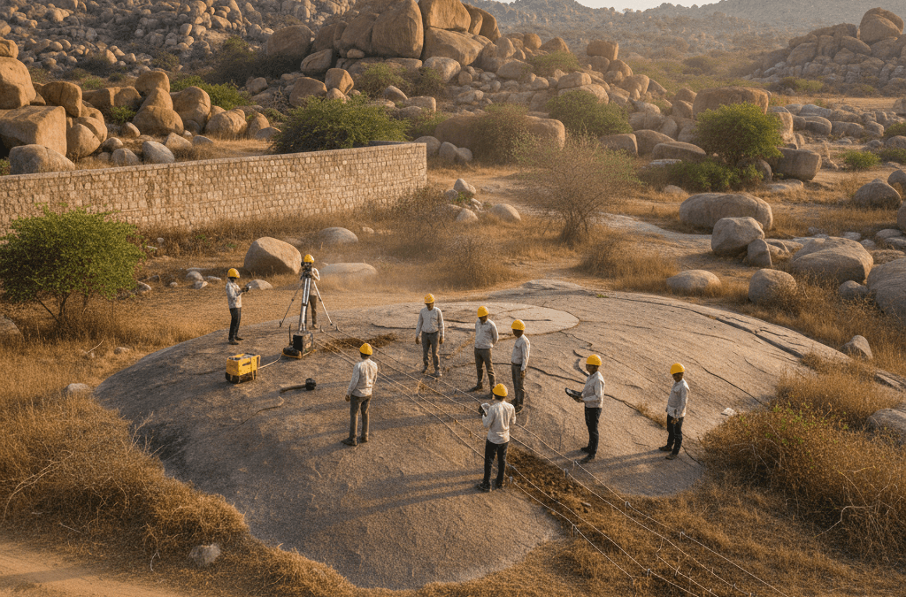 Groundwater Investigation in Granitic Terrain of a V Murali Mohan Reddy Land